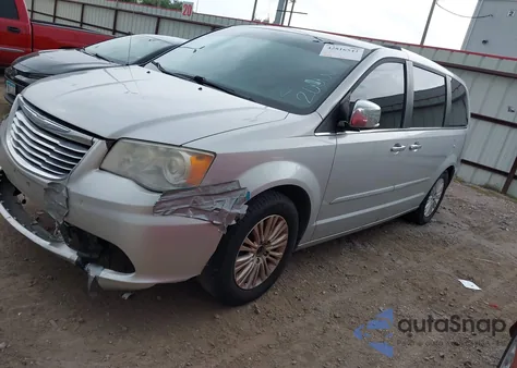 2012 Chrysler Town & Country Limited z USA, uszkodzony, nr VIN 2C4RC1GG9CR200067